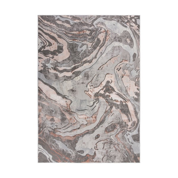 Pelēki bēšs paklājs Flair Rugs Marbled, 240 x 340 cm