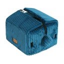 Zila būdas veida gulta kaķiem 40x36 cm Magic Cat Stripe – Plaček Pet Products