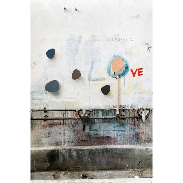 Zils tērauda sienas āķis Dot S Nupo – LIND DNA-image-1