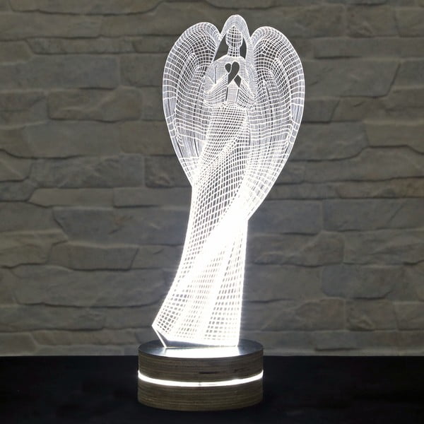 3D galda lampa Eņģelis