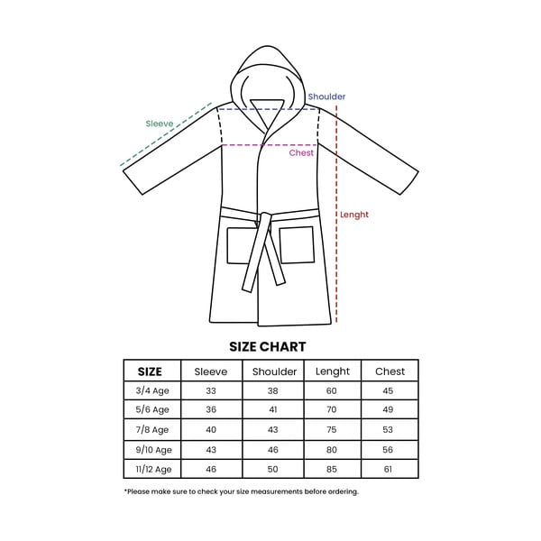 Dzeltens muslīna bērnu halāts 5–6 gadu vecumam Muslin – Foutastic-image-4