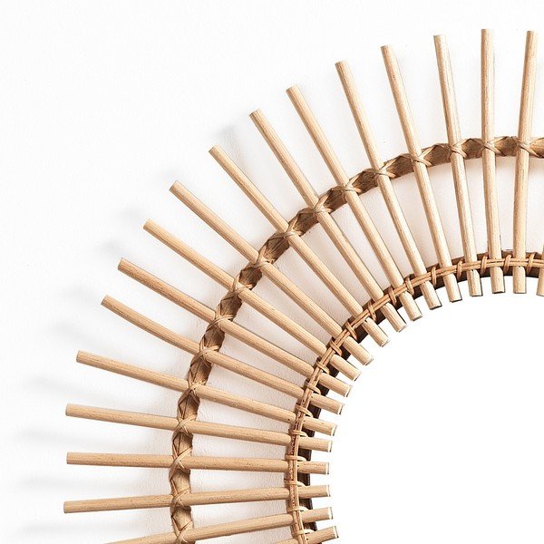 Spogulis ar rotangpalmas rāmi ø 55 cm Rays – Tomasucci-image-1