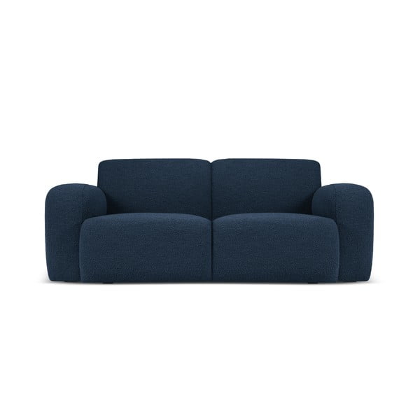 Tumši zils dīvāns no buklē auduma 170 cm Molino – Micadoni Home
