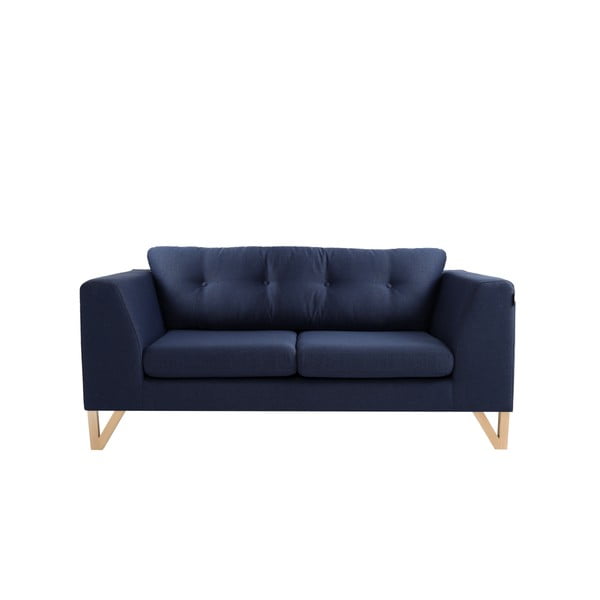 Custom Form Willy tumši zils divvietīgs dīvāns