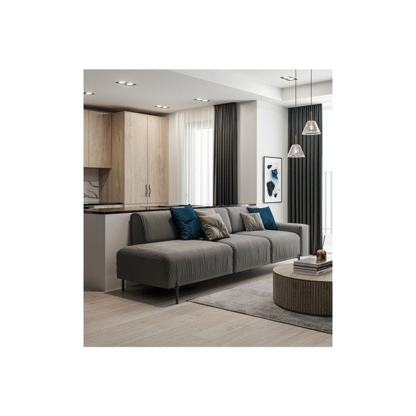 Melna griestu lampa ar metāla abažūru 15x25,5 cm Milo – GTV-image-2