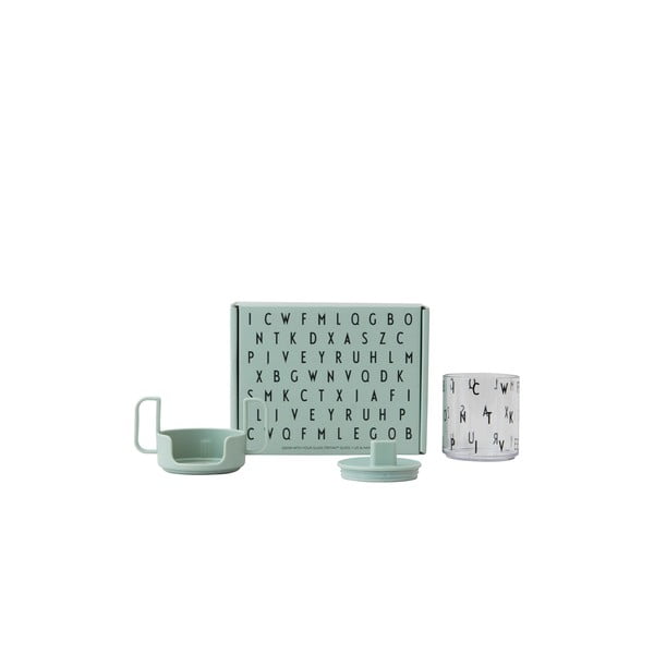 Rozā bērnu krūze Design Letters Grow With Your Cup-image-2