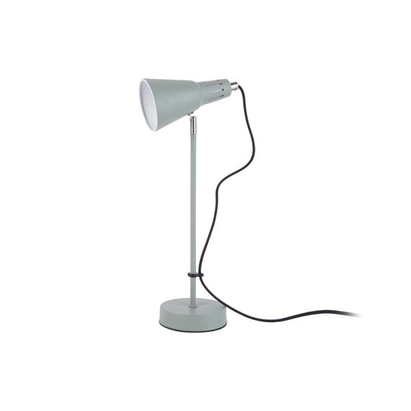 Pelēki zaļa galda lampa Leitmotiv Mini Cone, ø 16 cm