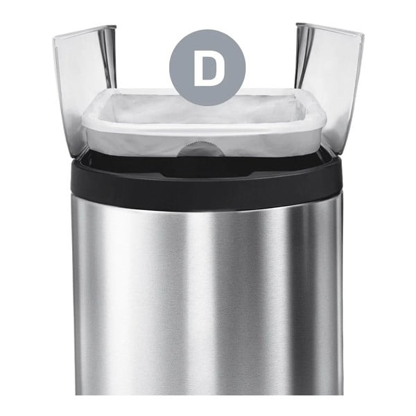 Savelkami atkritumu maisi (20 gab.) 20 l D – simplehuman-image-3