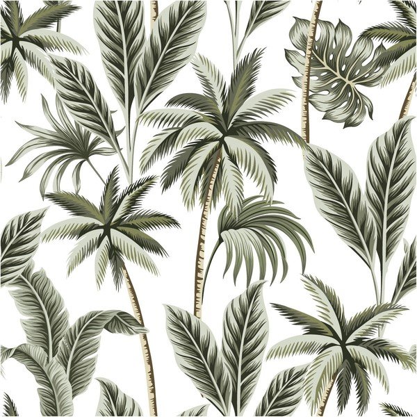 Dekoratīva sienas uzlīme Ambiance Leaves, 60 x 60 cm-image-3