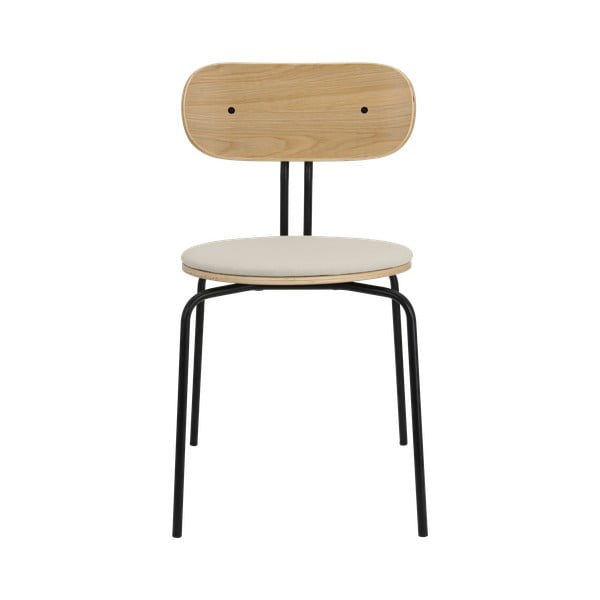 Melns/krēmkrāsas pusdienu krēsls Curious – UMAGE-image-2