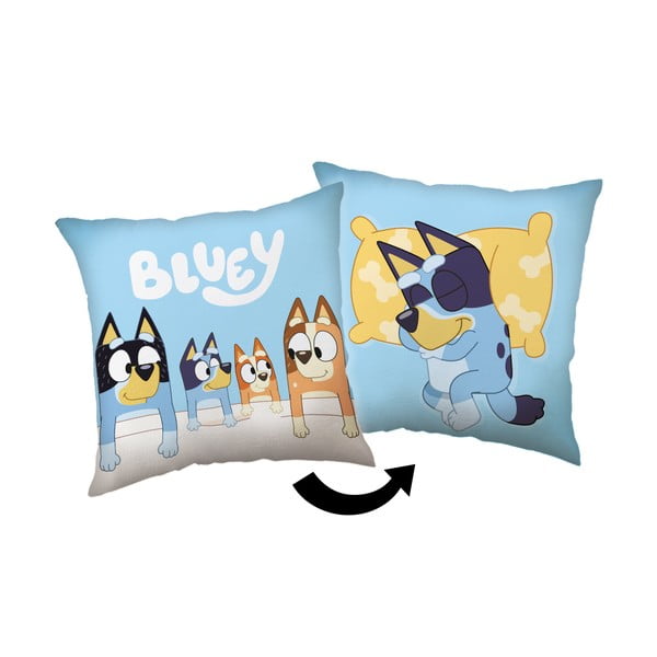 Bērnu spilvens 40x40 cm Bluey – Jerry Fabrics