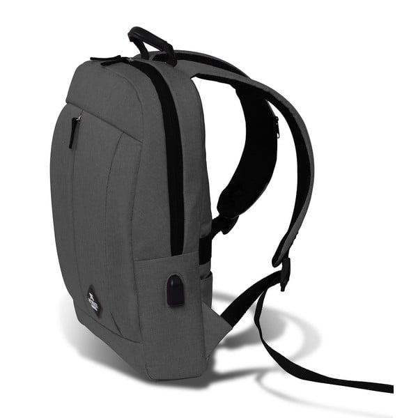 Pelēka mugursoma ar USB portu My Valice GALAXY Smart Bag-image-2