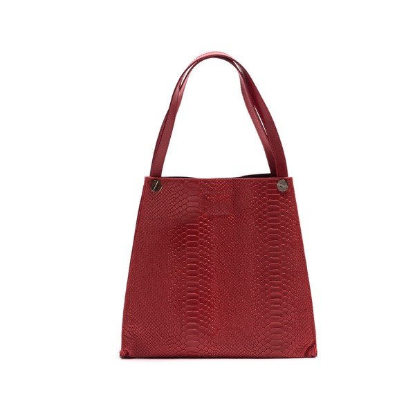 Ādas rokassoma Anna Luchini 8038 Rosso-image-1