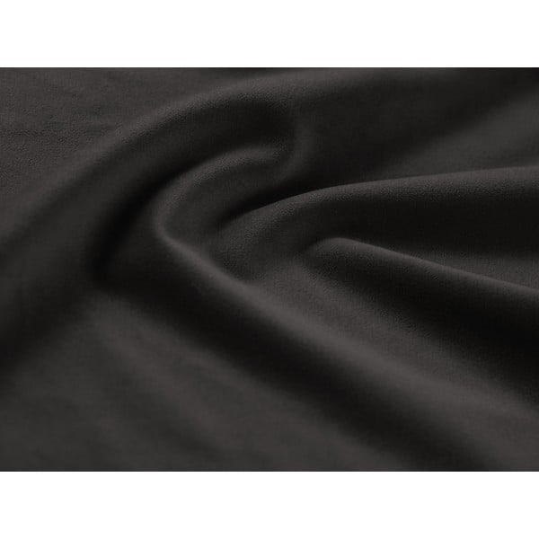 Tumši pelēks samta kāju soliņš Kyoto – Cosmopolitan Design-image-4