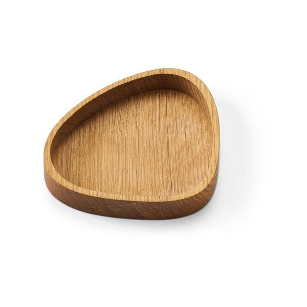Dabīga toņa dekoratīva koka uzglabāšanas kaste 14x12,5x3 cm Curve S – LIND DNA-image-1