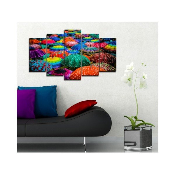 Daudzdaļīga 3D Art Mento glezna, 102 x 60 cm-image-1