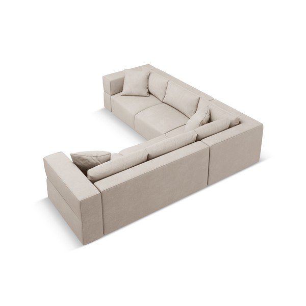 Bēšs stūra dīvāns (ar maināmu stūri) Esther – Milo Casa-image-3