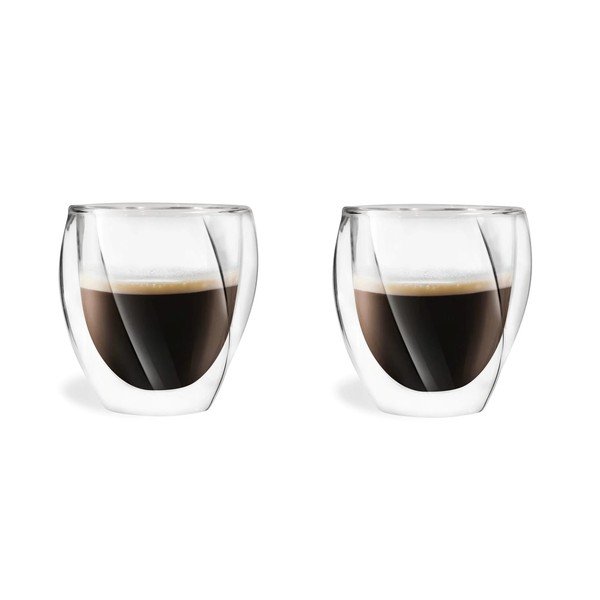 Kapučīno krūzes ar dubultsienu (2 gab.) 250 ml Cristallo – Vialli Design