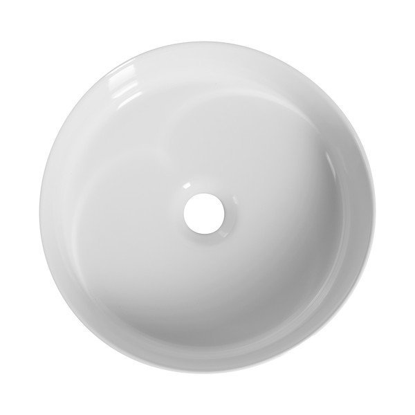 Balta keramikas apaļa izlietne ø 36 cm Ion – Sapho-image-1