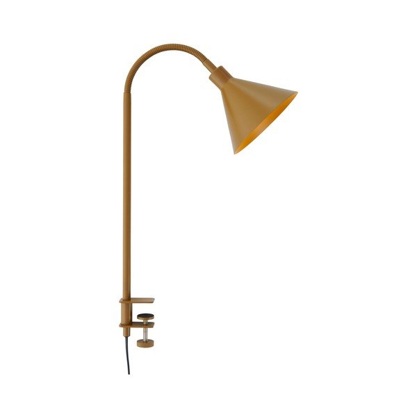 Brūna metāla galda lampa ar saliekamu konstrukciju/ar klipsi (augstums 50 cm) Flexi Torino – Ellos Home-image-3