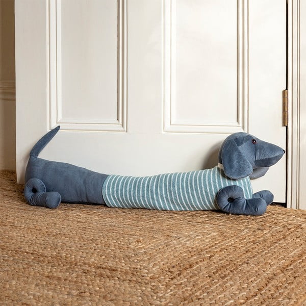 Zaļš/pelēks aizsargs pret caurvēju 17x76 cm Sausage Dog – Rex London-image-1