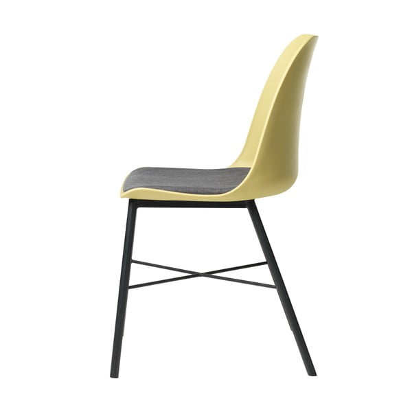 Dzeltens pusdienu krēsls Unique Furniture Whistler-image-3