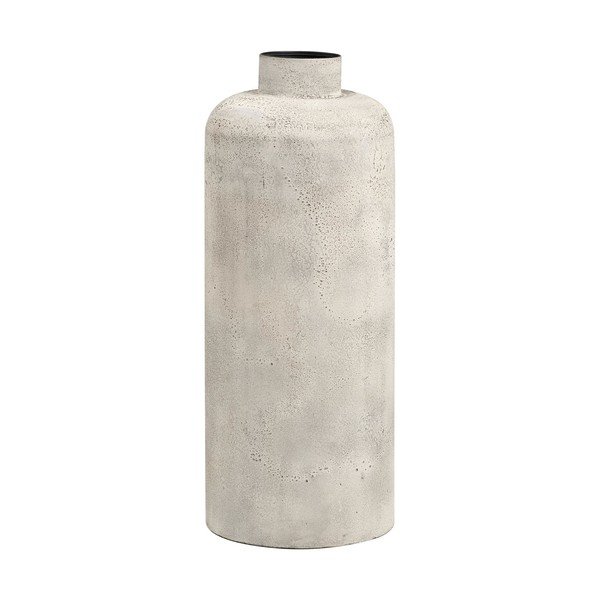 Krēmkrāsas metāla augsta vāze (augstums 60,5 cm) Hou – House Nordic