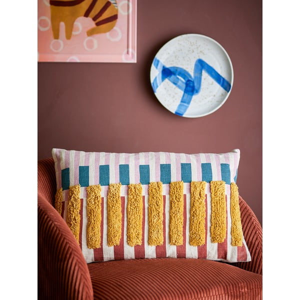 Kokvilnas dekoratīvais spilvens 40x60 cm Lane – Bloomingville-image-1