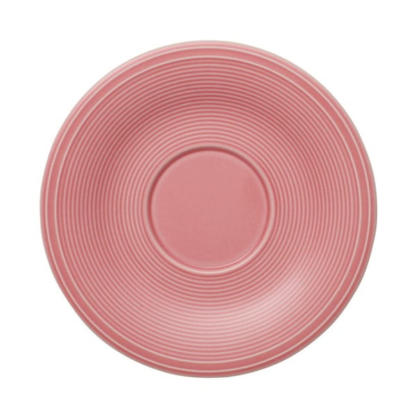 Rozā porcelāna šķīvis Like, Villeroy & Boch Group, 15,5 cm