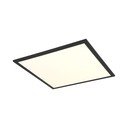 Melna LED griestu lampa 44.5x44.5 cm Beta – Reality