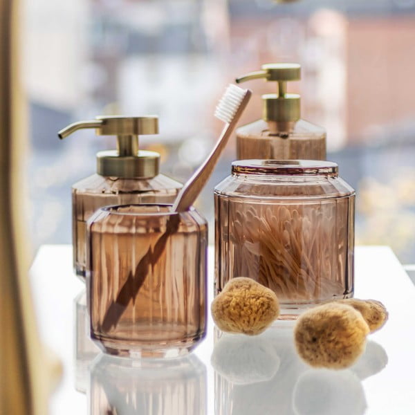 Brūns stikla trauks zobu birstei Vision – Mette Ditmer Denmark-image-3