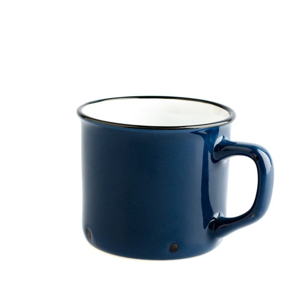 Tumši zila keramikas krūze Dakls Story Time Over Tea, 230 ml