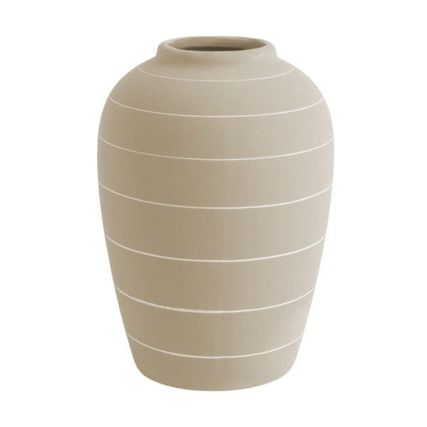 Krēmīgi balta keramikas vāze PT LIVING Terra, ⌀ 13 cm