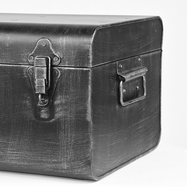 Metāla dekoratīvā glabāšanas kaste LABEL51, garums 47 cm-image-4