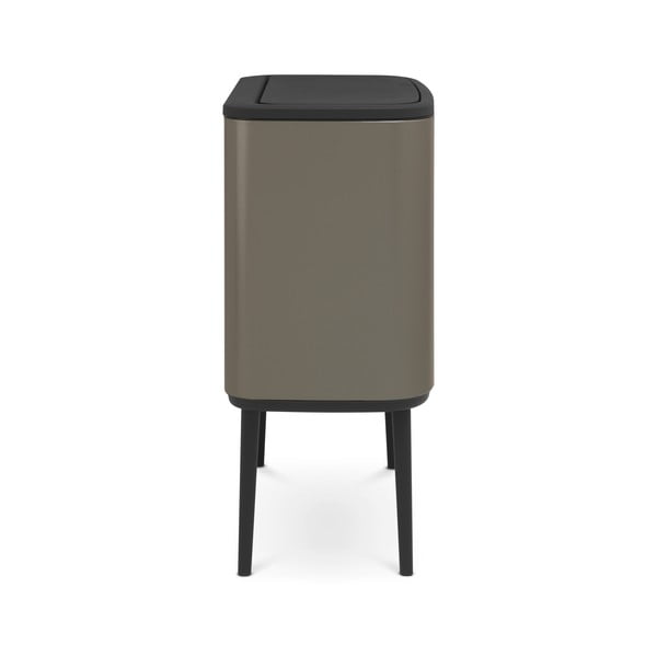 Pelēka ar pieskārienu atverama tērauda atkritumu tvertne 36 l Bo Touch Bin – Brabantia-image-4