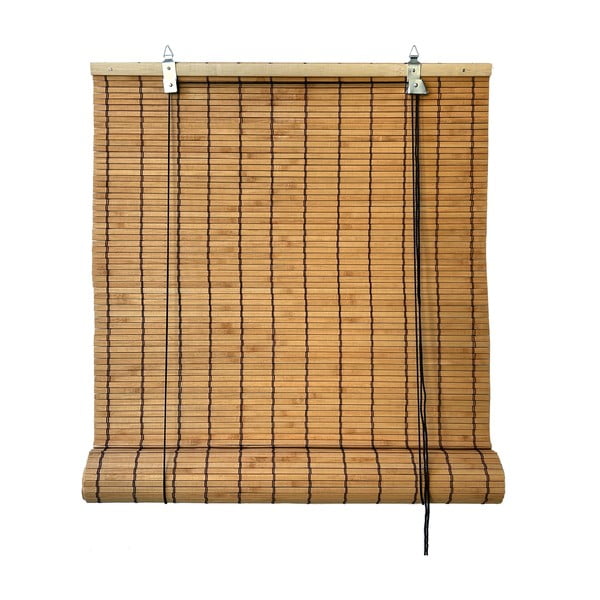 Dabīga toņa bambusa žalūzija 90x220 cm Zeva – Gardinia