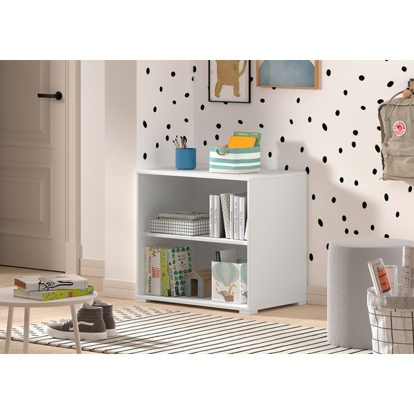 Balts bērnu grāmatu plaukts 68x62x43 cm Sam – Vipack-image-1