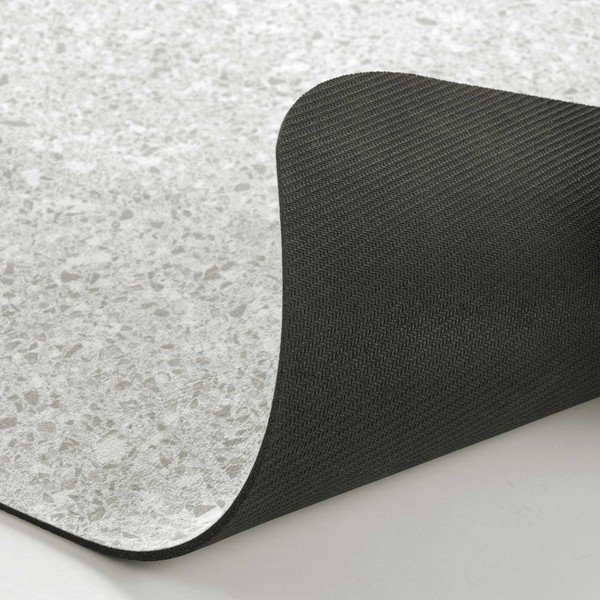 Pelēks vannas istabas paklājiņš 50x80 cm Granite – douceur d'intérieur-image-2