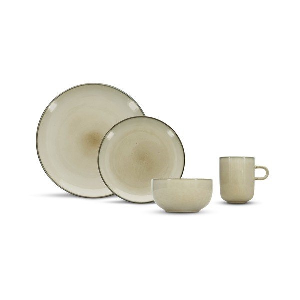 Akmensmasas pusdienu komplekts (16 gab.) 4 personām Meridian – Salt&Pepper-image-2