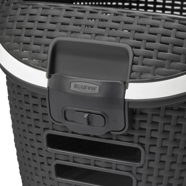 Tumši pelēka pārvadāšanas kaste mājdzīvniekiem Curver-image-3