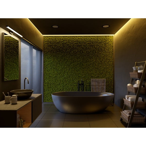 Melna LED sienas lampa Catania – GTV-image-2