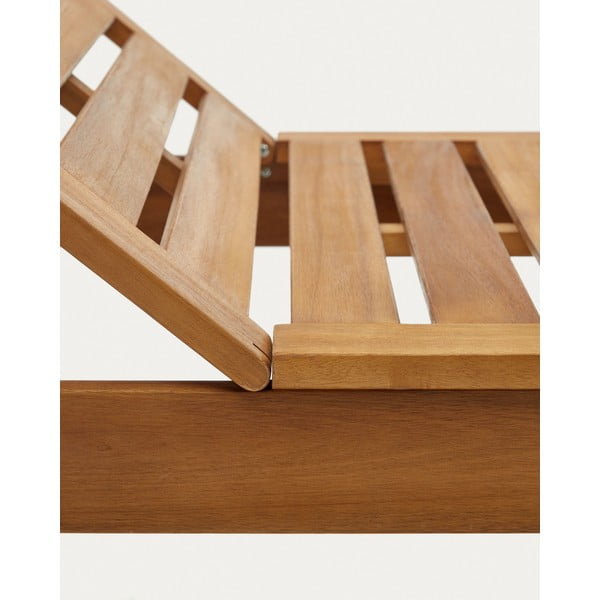 Dabīga toņa masīvkoka dārza zvilnis Sulamita – Kave Home-image-4