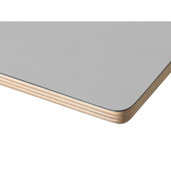 Pelēks ēdamgalds Unique Furniture Bilbao, 180 x 90 cm-image-3