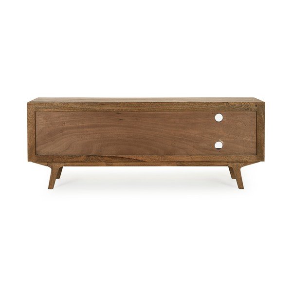 Dabīga toņa mango masīvkoka TV galdiņš 152x55x40 cm Sherman – Bizzotto-image-2