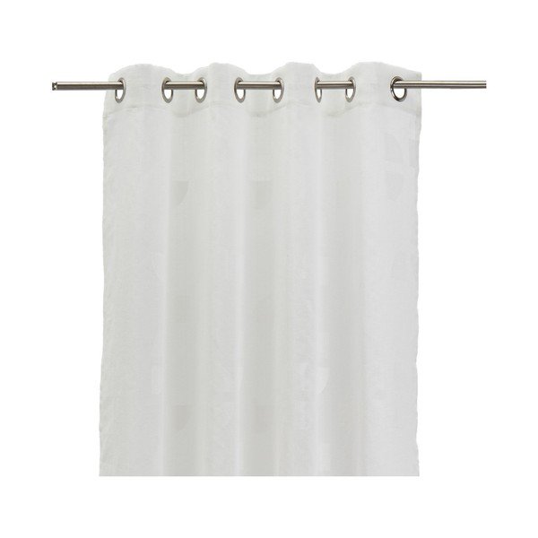 Balts žakarda aizkars 140x260 cm Mid Century – Casa Selección