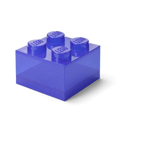 Violeta plastmasas uzglabāšanas kaste bērniem 25x25x18 cm – LEGO®-image-3