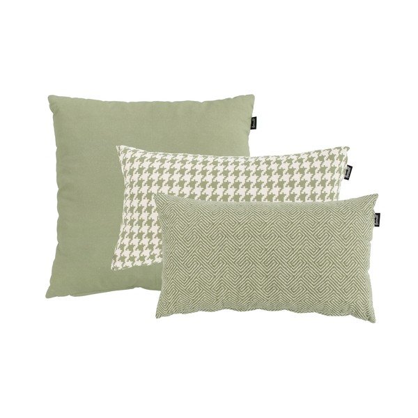 Zaļi balts āra spilvens Hartman Poule, 30 x 50 cm-image-1