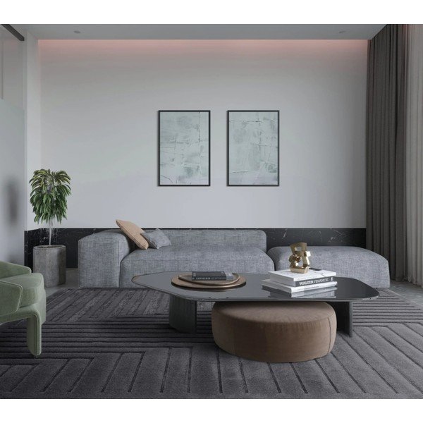Antracīta pelēks paklājs 120x170 cm Valley – Asiatic Carpets-image-1
