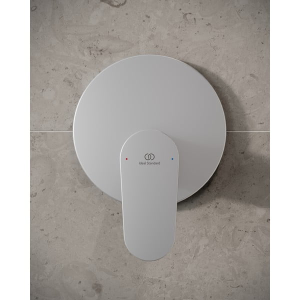 Matētas sudraba krāsas jaucējkrāns dušai/iebūvēts Cerafine O – Ideal Standard-image-1