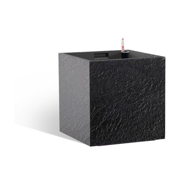 Pašlaistošs puķu pods no pārstrādātas plastmasas Cubico Stone – Flower Lover